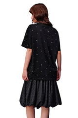 MEDM Star Polka Dot Hand Lettering Tee