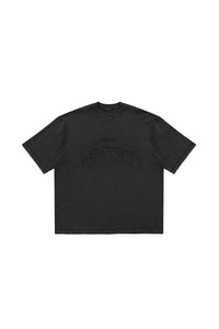 MASONPRINCE | Color Contrast Distressed Patchwork Embroidery Tee