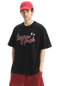 DangerousPeople DSP Mini‑D Carousel 3D Embroidery 100% Cotton Tee