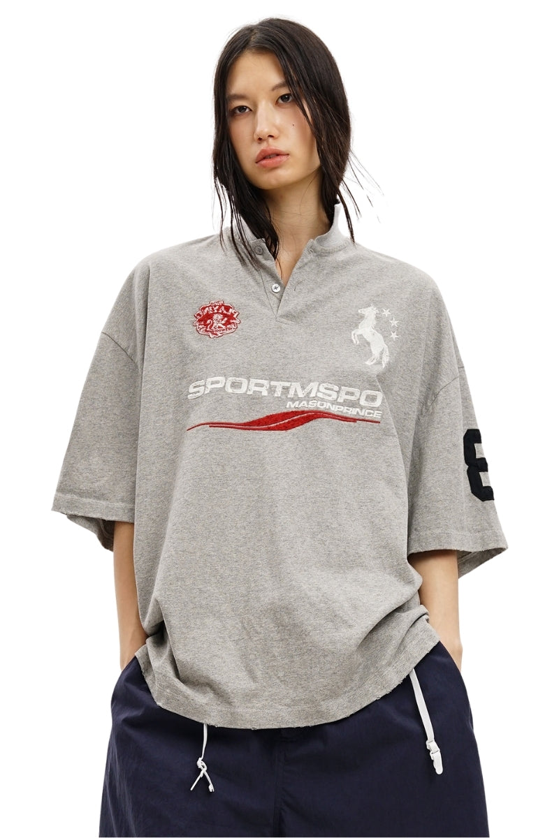 MASONPRINCE Warhorse Vintage Composite Craft Polo‑Shirt