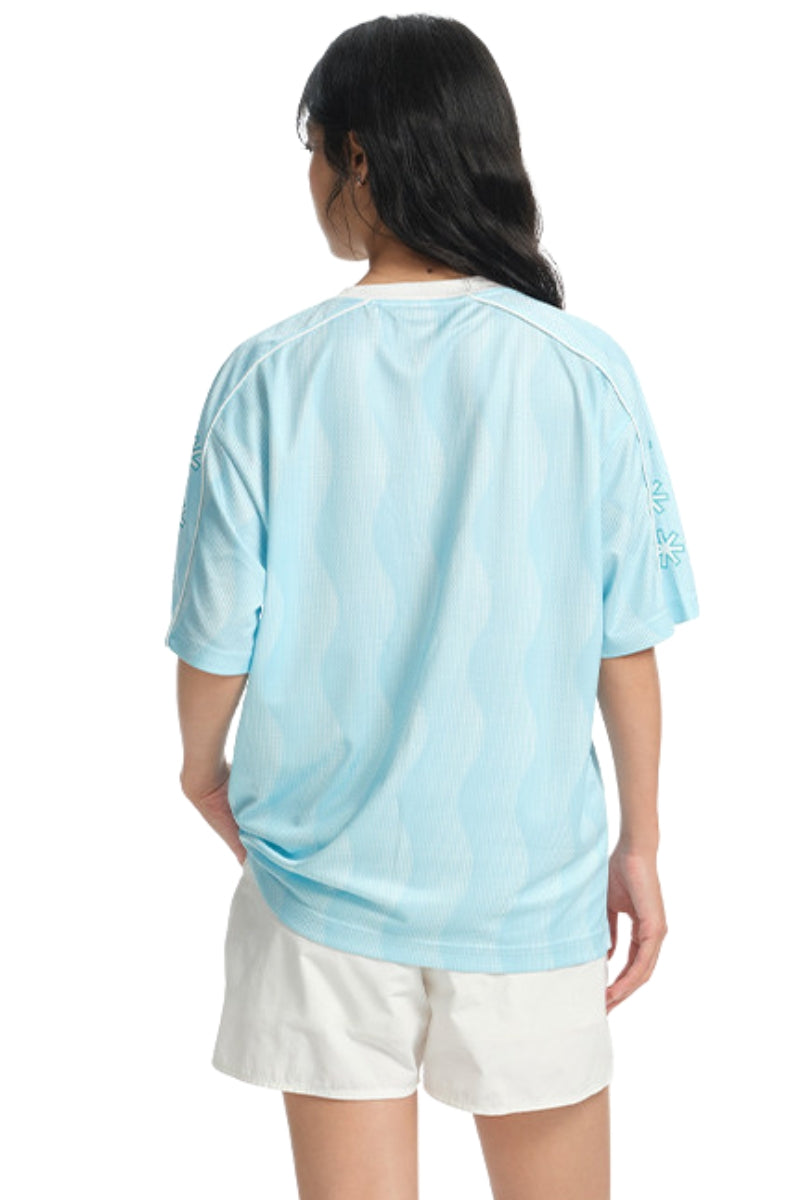 Dangerouspeople Embroidered Football Sport Loose Tee