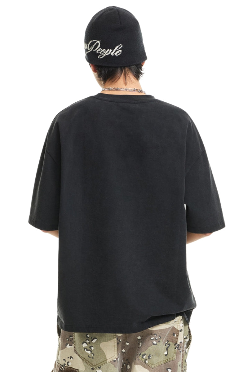 Dangerouspeople DSP Vintage Washed 100% Cotton Print Tee