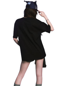 MEDM x Sanrio Kuromi Knit Pocket Graphic Tee