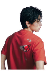 MEDM x Sanrio Kuromi Rhinestone Graffiti Tee