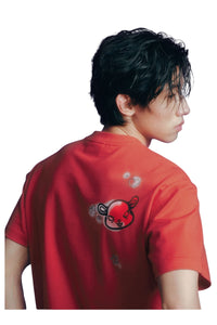 MEDM x Sanrio Kuromi Rhinestone Graffiti Tee