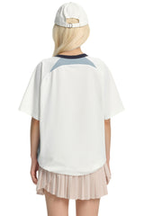 Dangerouspeople DSP Paneled Soccer Raglan Tee Sport Quick‑Dry Cool‑Touch T‑Shirt