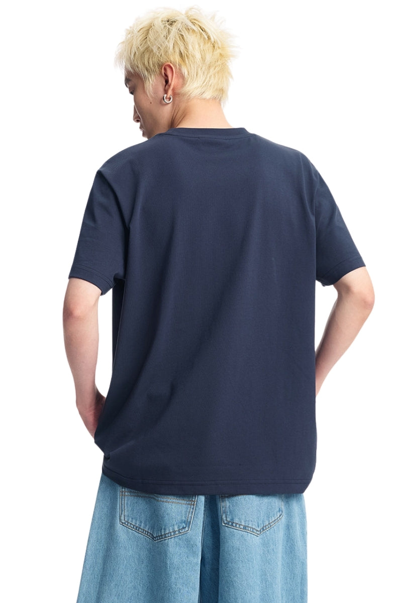 Dangerouspeople DSP Embroidery Flower Beaded Sorona Cool‑Touch T‑Shirt