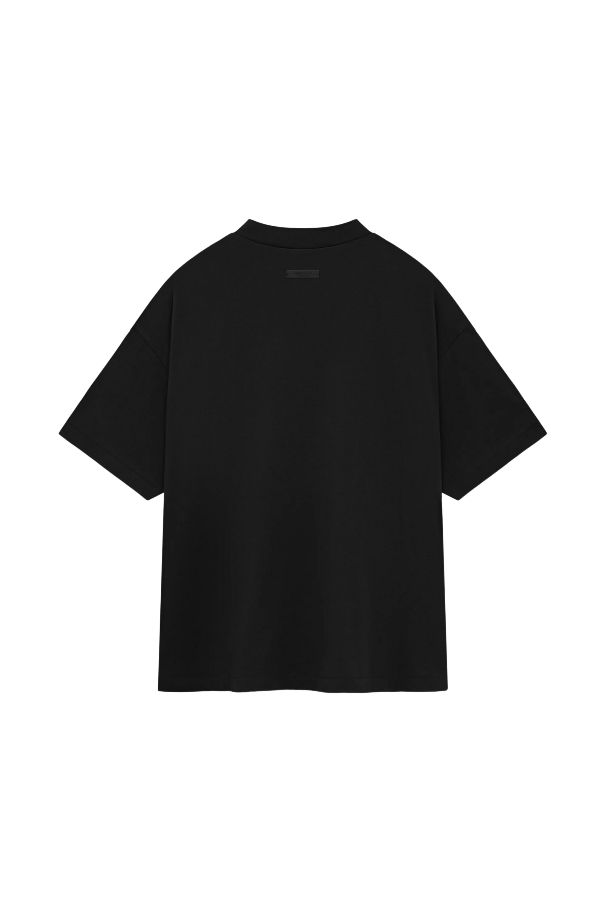 Fear Of God Essentials FW24 Jersey Crewneck Tee Black Oversize [125BT244190F]