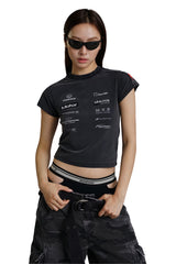 MASONPRINCE Sponsor Red Label Moto Series Cotton Team T-Shirt