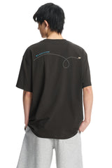 Dangerouspeople DSP Reflective Mint‑Vibe Sorona Sports Loose Tee