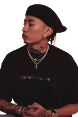 AFGK Rhinestone Not a Player Tee