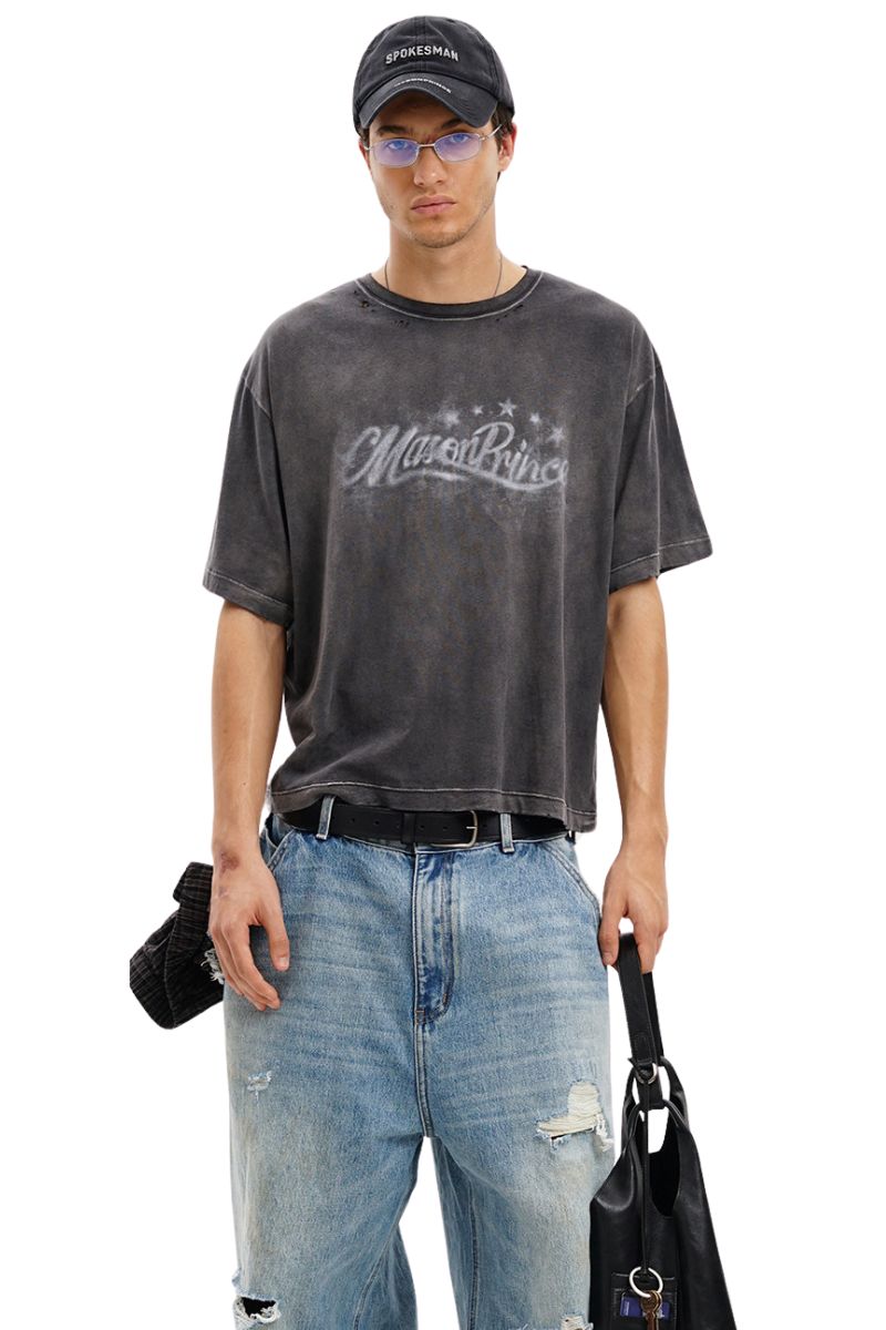 MASONPRINCE Premium Linen‑Cotton Summer Soda T‑Shirt