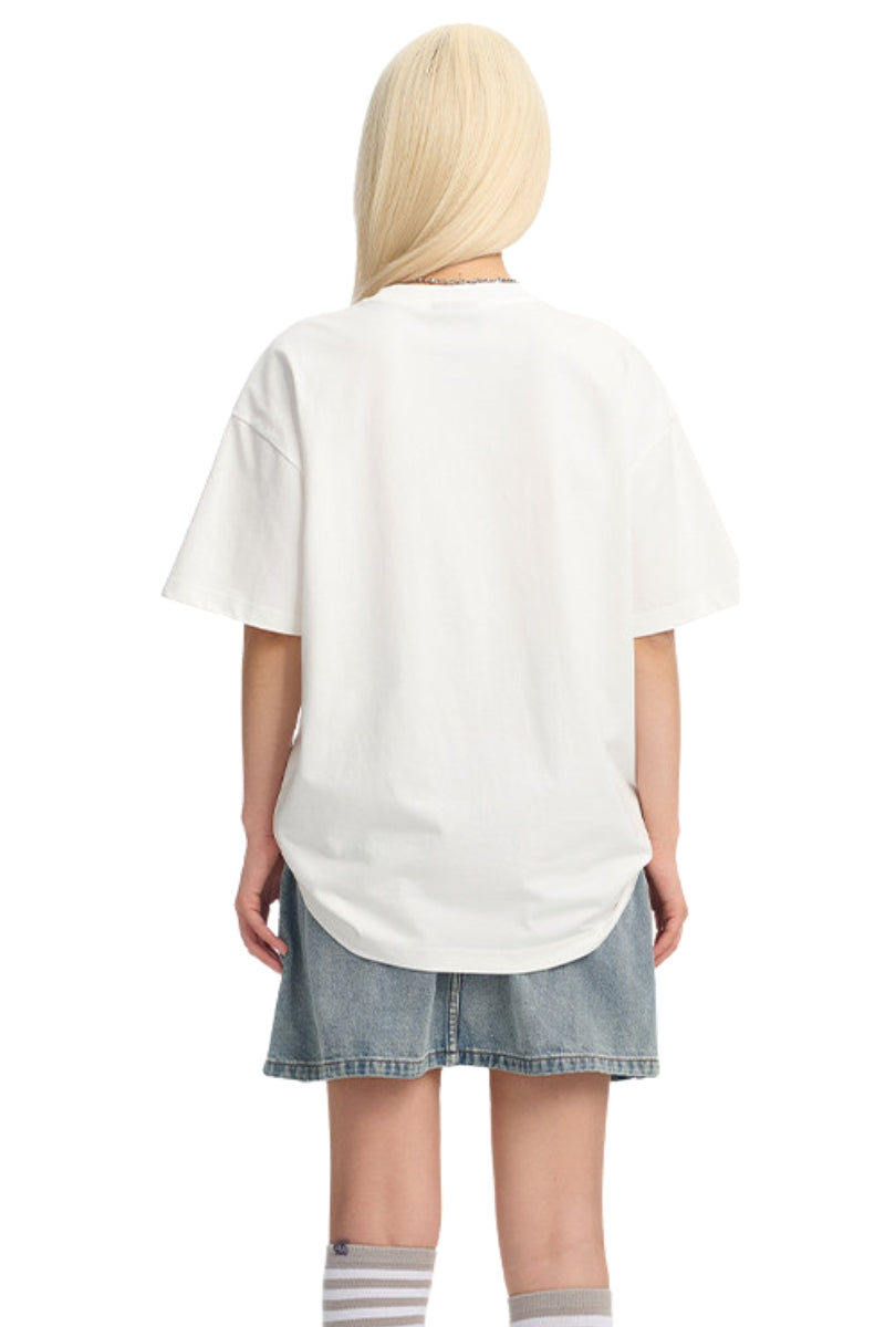 Dangerouspeople DSP Colorful Flower Graffiti T‑Shirt | Solona Streetwear Unisex Short Sleeve Top