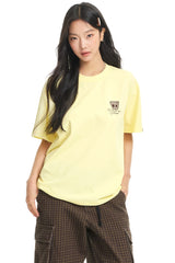 DangerousPeople DSP Mini‑D Print & Embroidery Loose Tee
