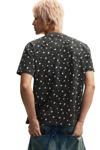 MEDM Camo Leopard Star Patch Logo Tee