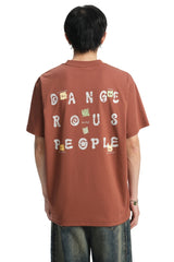 Dangerouspeople DSP Letter Plant Print Cool‑Touch Unisex T‑Shirt