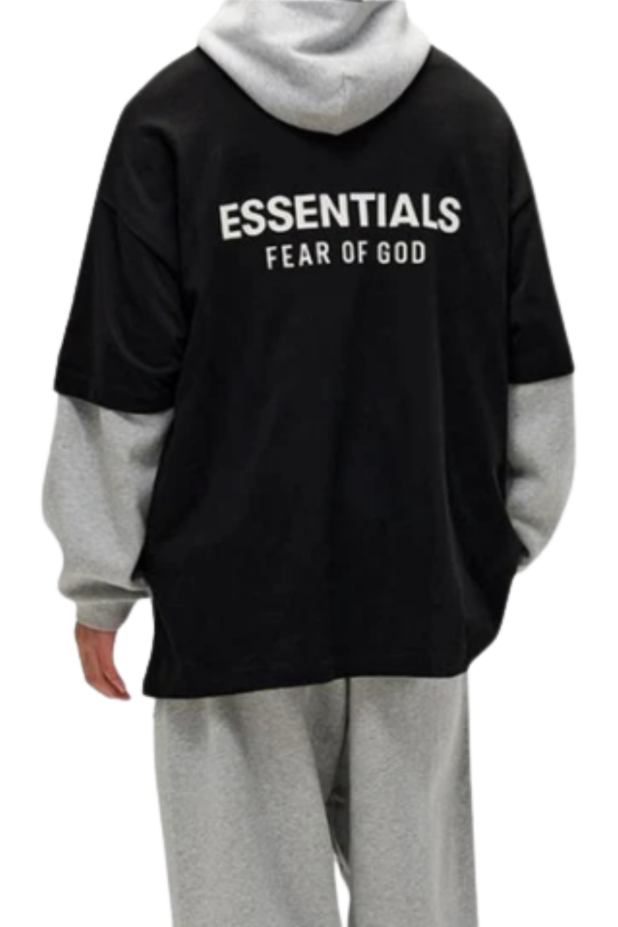 เสื้อยืดลายโลโก้ Arch SS24 ของ Fear Of God Essentials