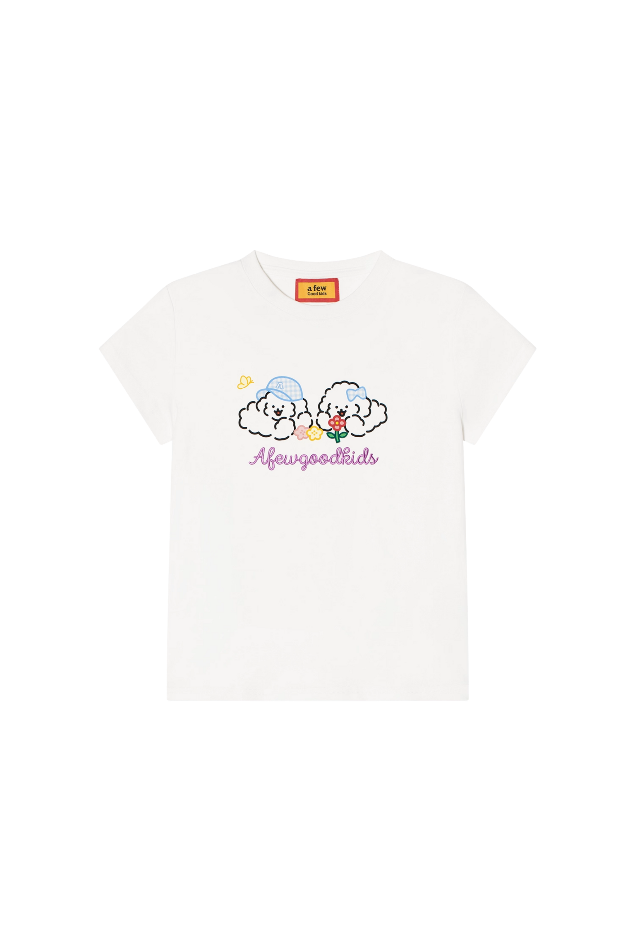 AFGK x Tombania Floral Viewing Puppy Tee
