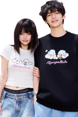 AFGK x Tombania Floral Viewing Puppy Tee