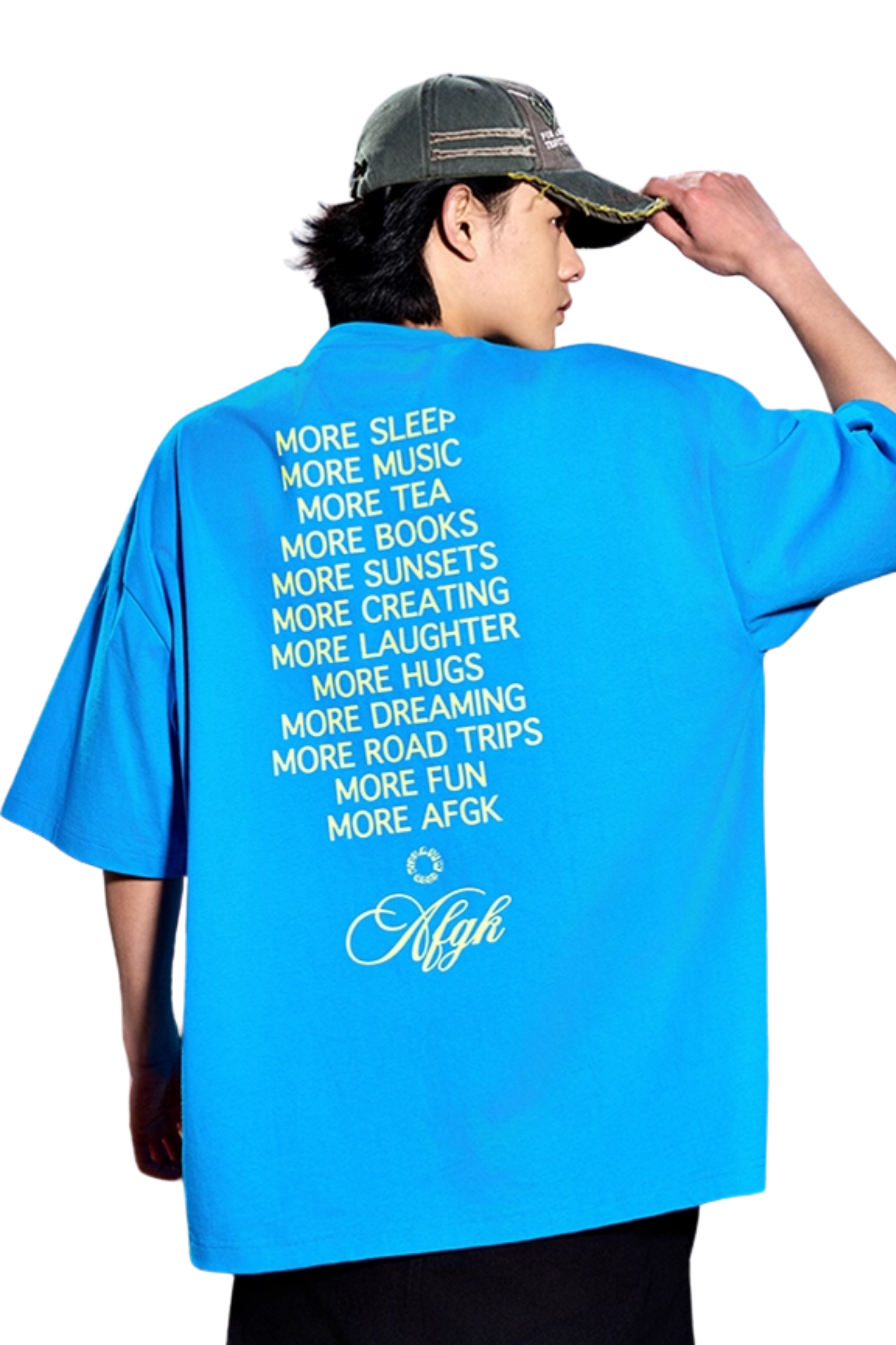 AFGK Script Slogan Tee