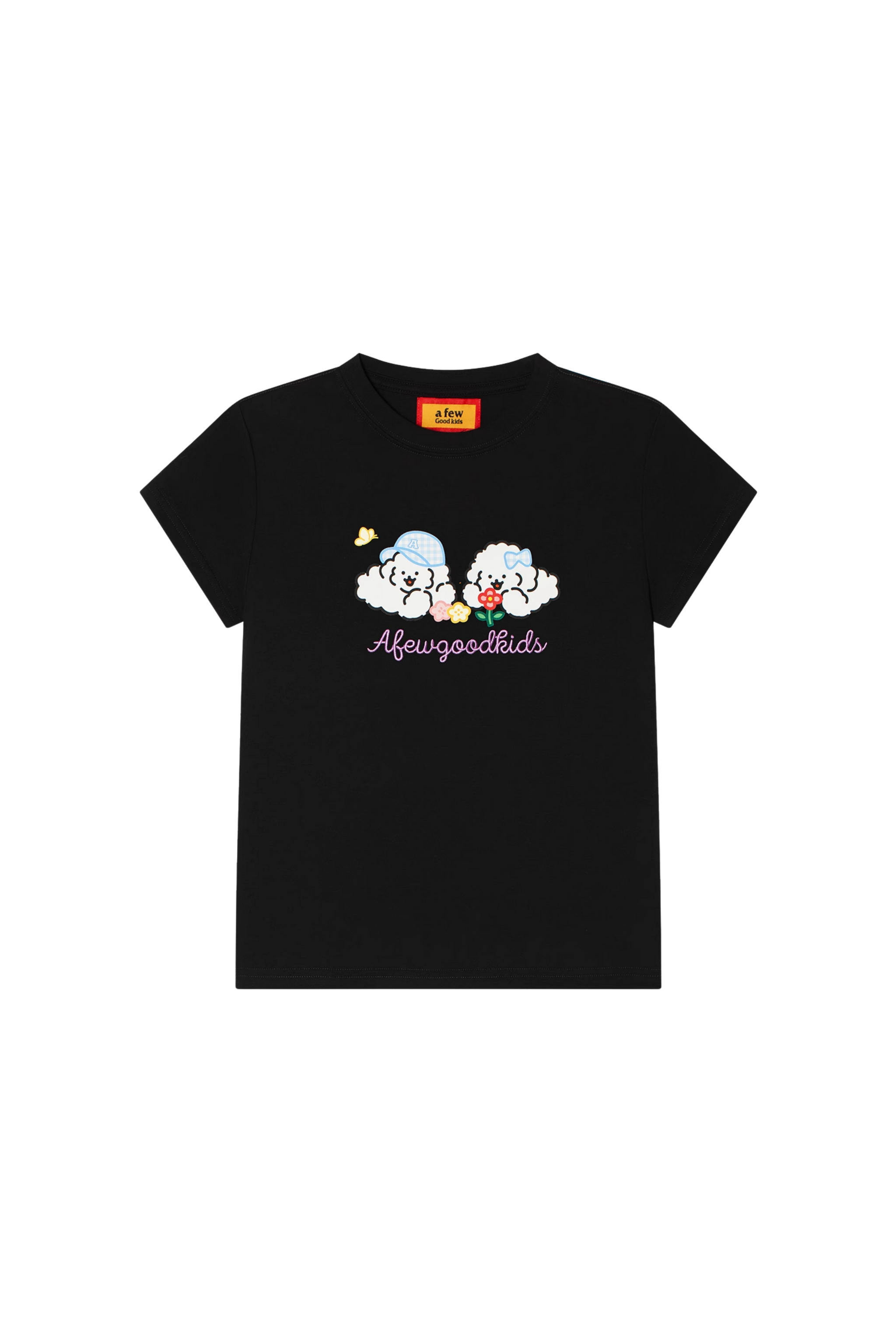 AFGK x Tombania Floral Viewing Puppy Tee
