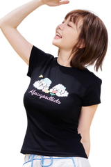 AFGK x Tombania Floral Viewing Puppy Tee