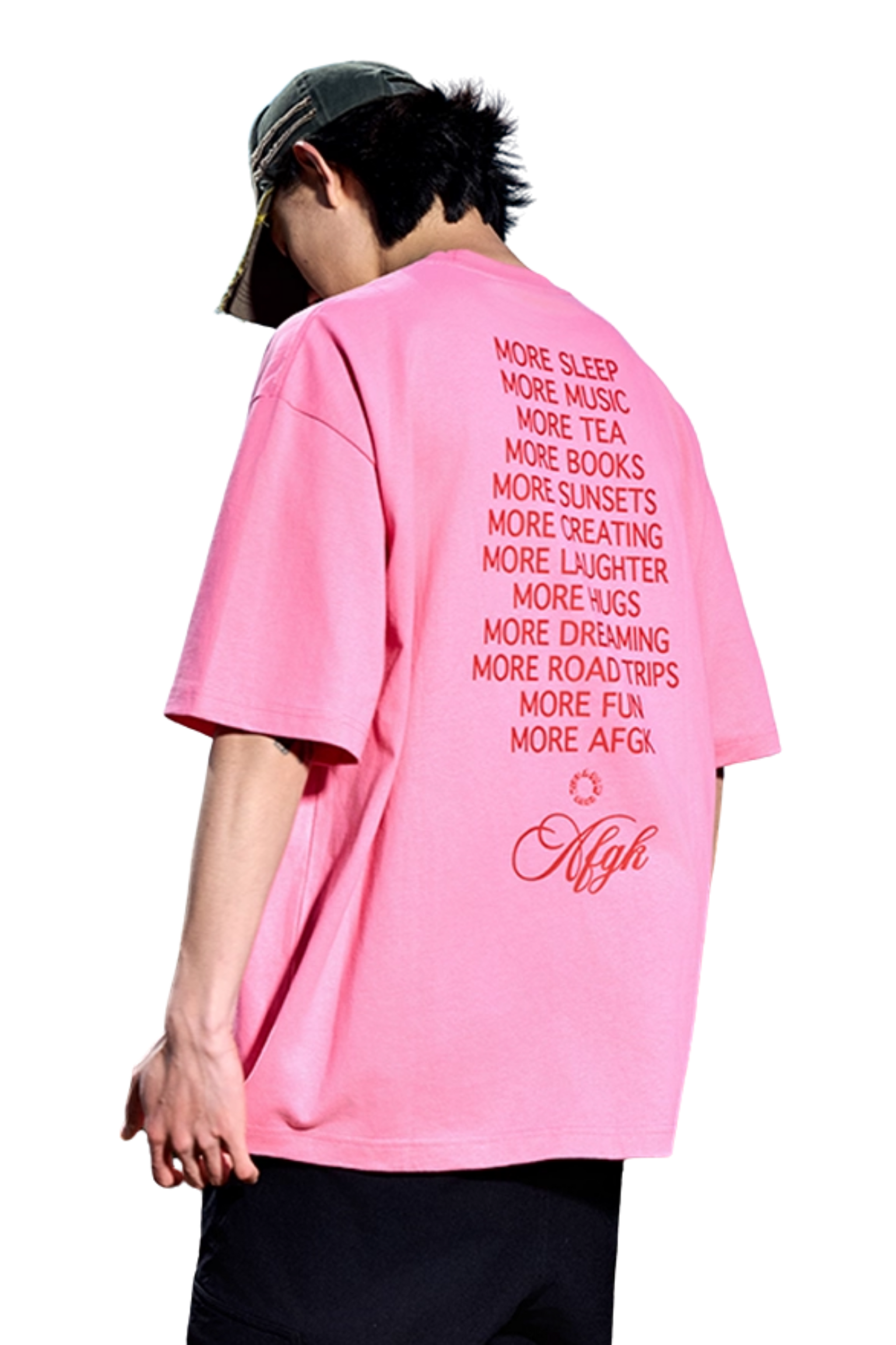 AFGK Script Slogan Tee