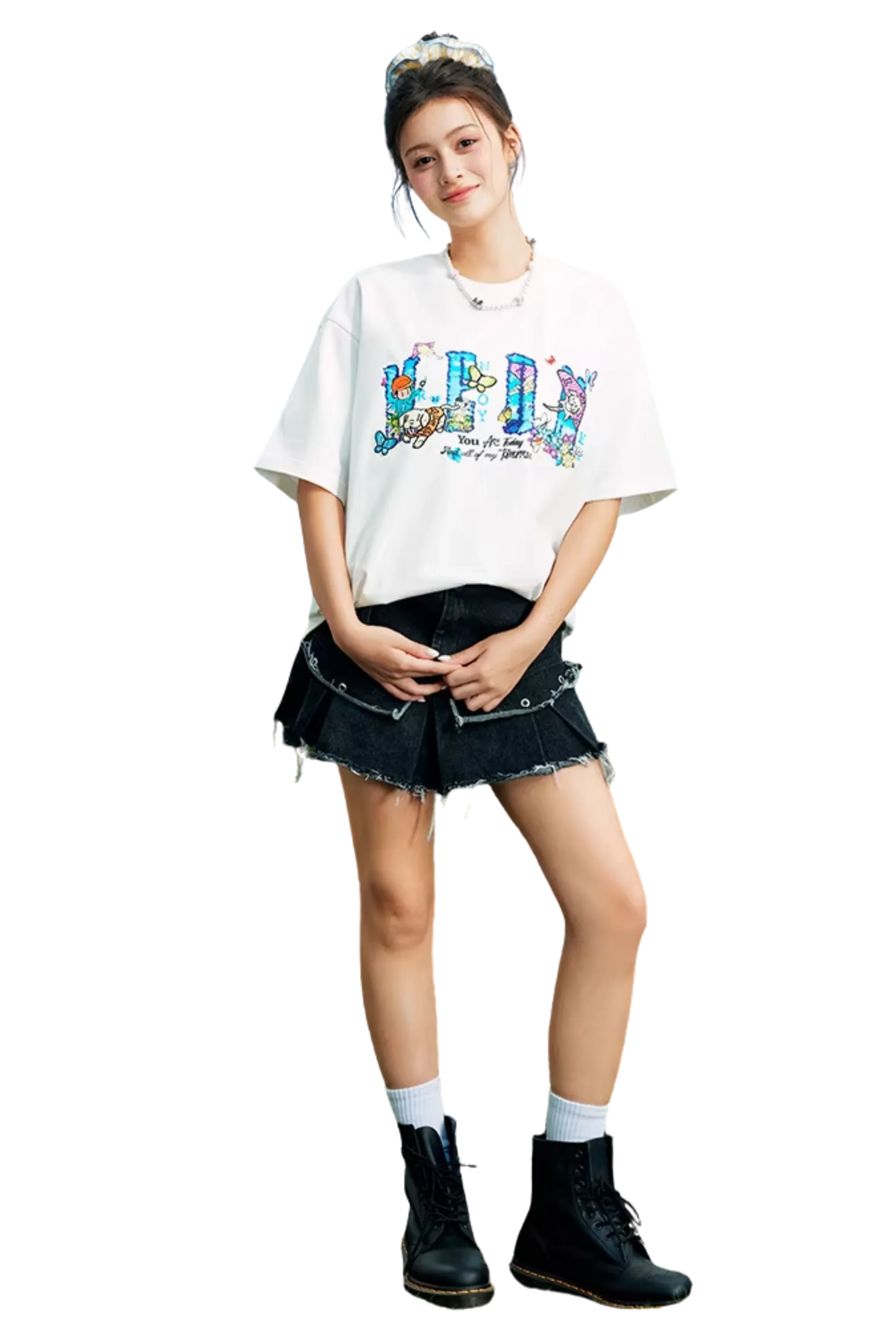 MEDM x NEWMASUS Puppy Tee