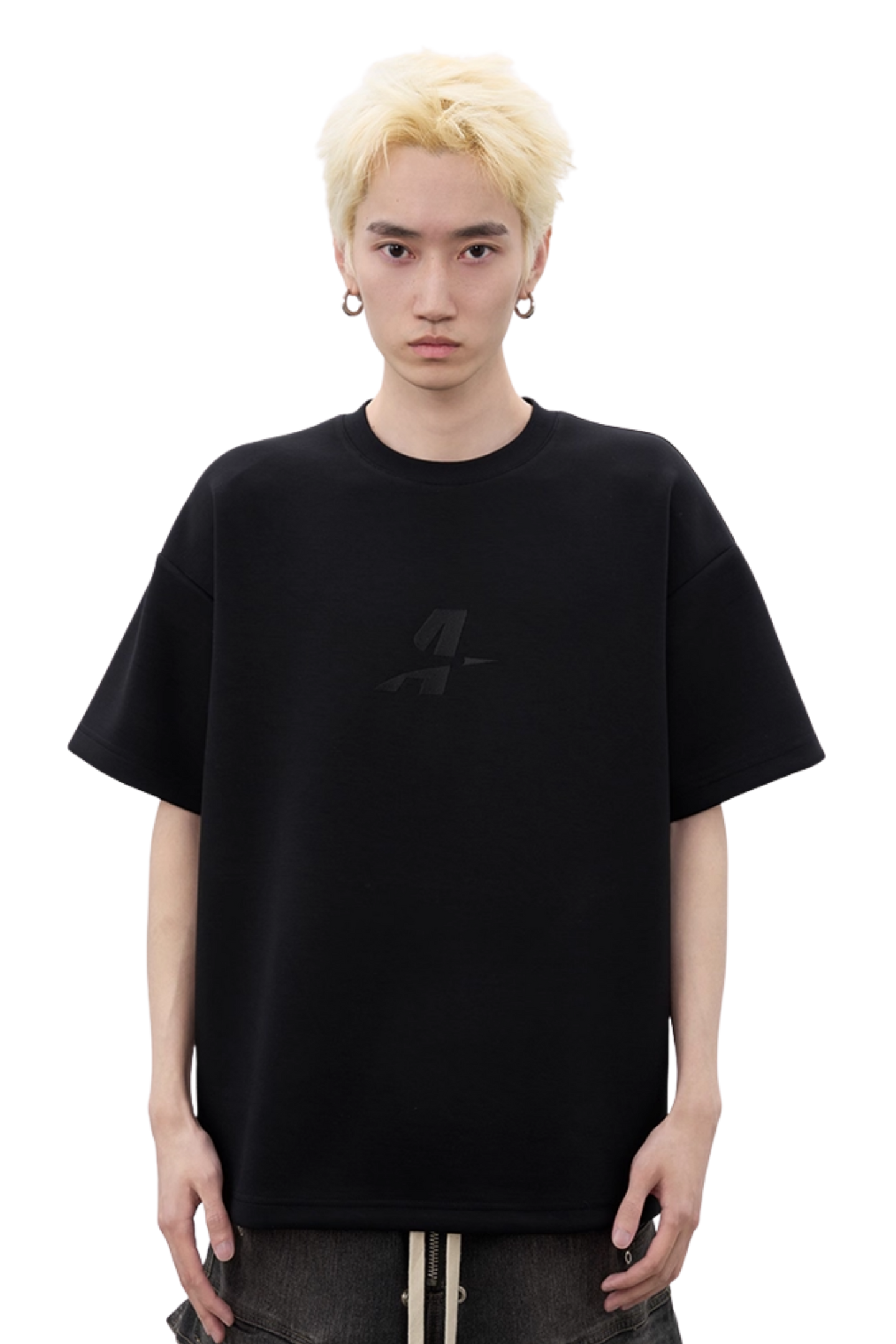AFGK Letter A Embroidery Breathable Tee