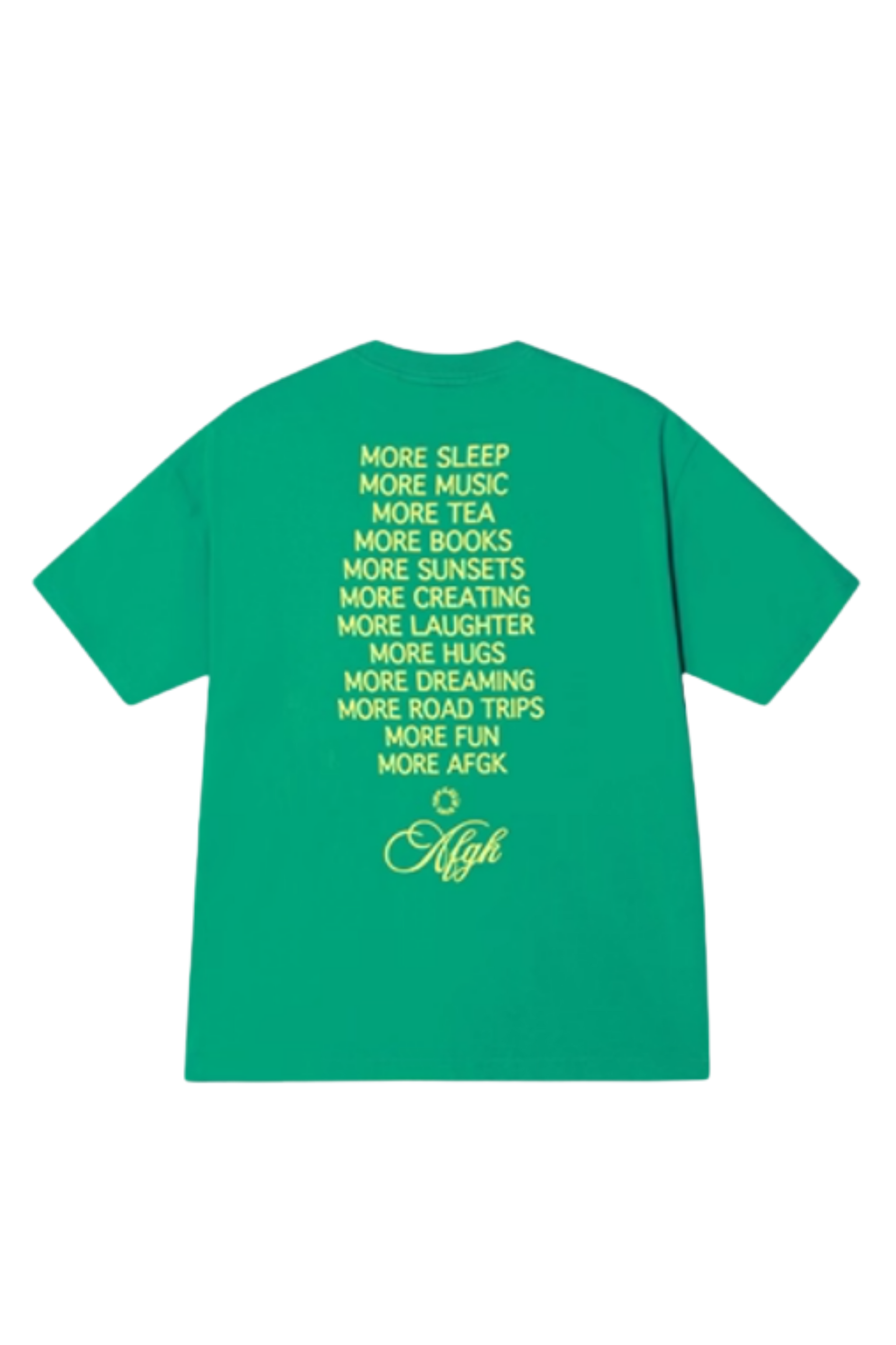 AFGK Script Slogan Tee