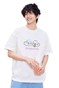 AFGK x Tombania Floral Viewing Puppy Tee