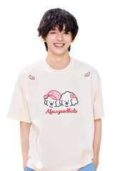 AFGK x Tombania Floral Viewing Puppy Tee