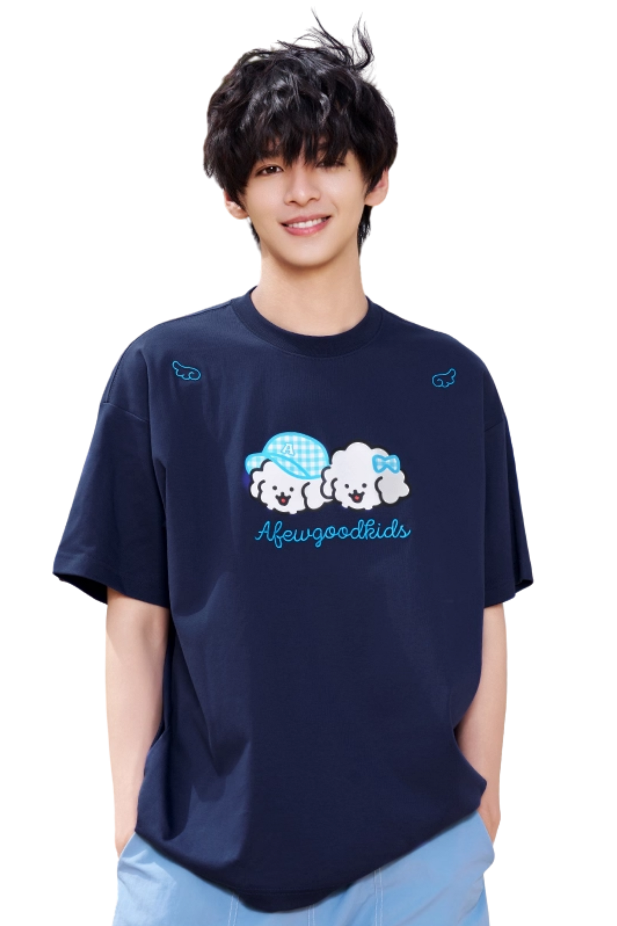 AFGK x Tombania Floral Viewing Puppy Tee
