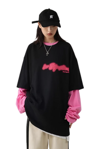 BJHG Pink Print Tee