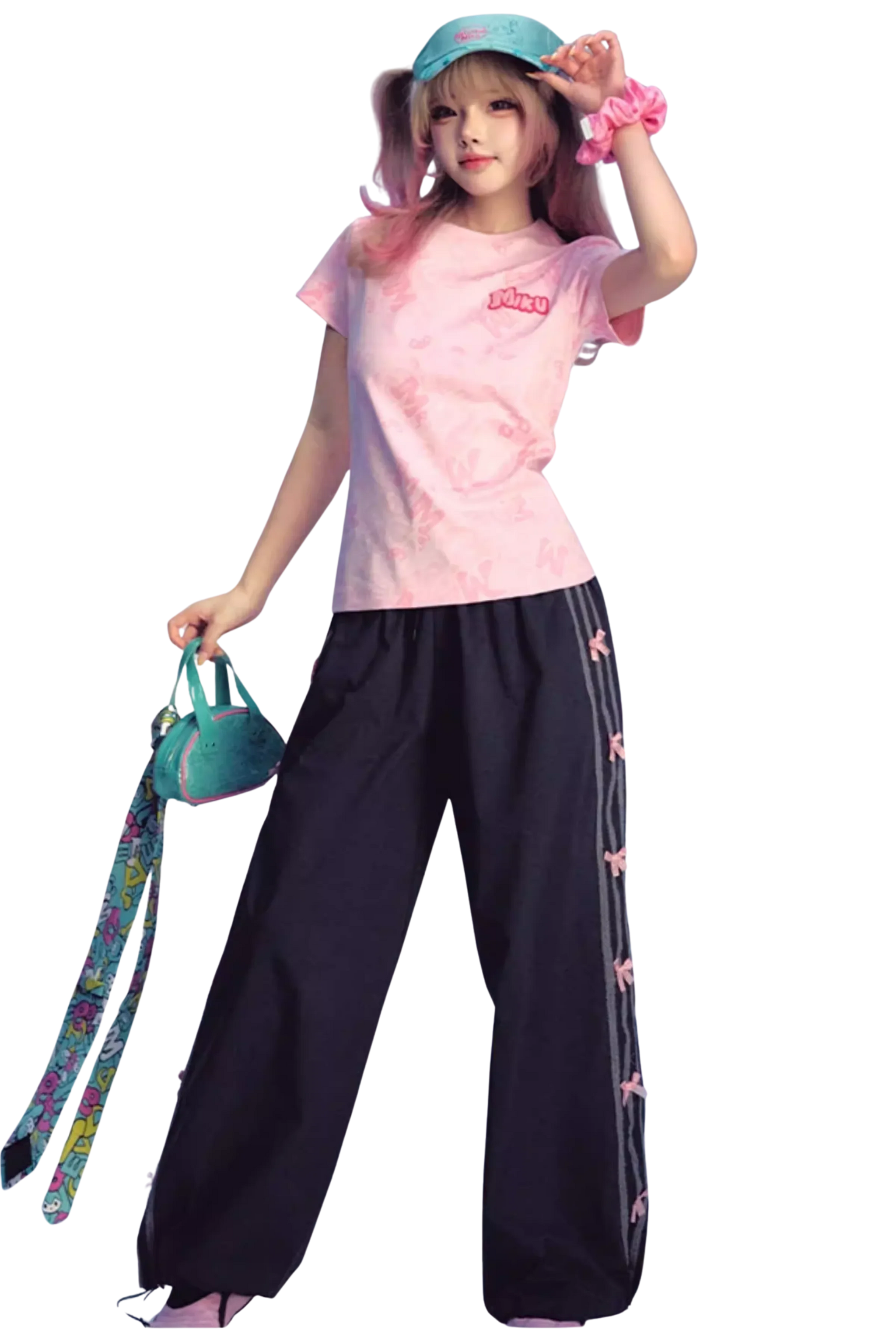MEDM x Hatsune Miku Ladies Camouflage Tee