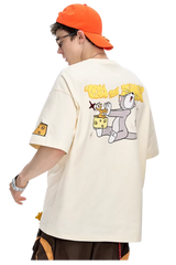 BJHG x Tom & Jerry Love Cheese Sticker Tee