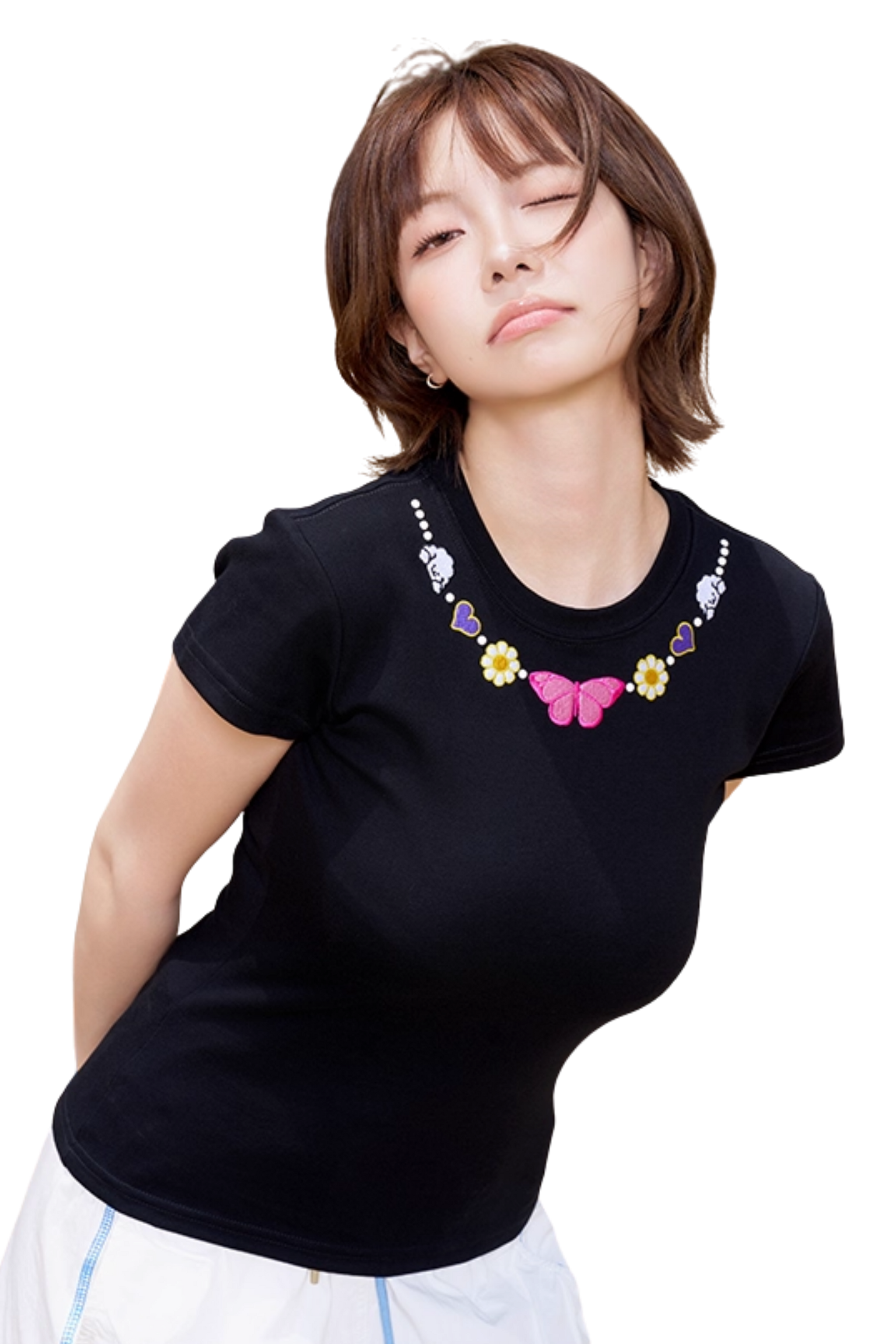 AFGK x Tombania Butterfly Pearl Necklace