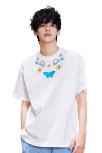 AFGK x Tombania Butterfly Pearl Necklace