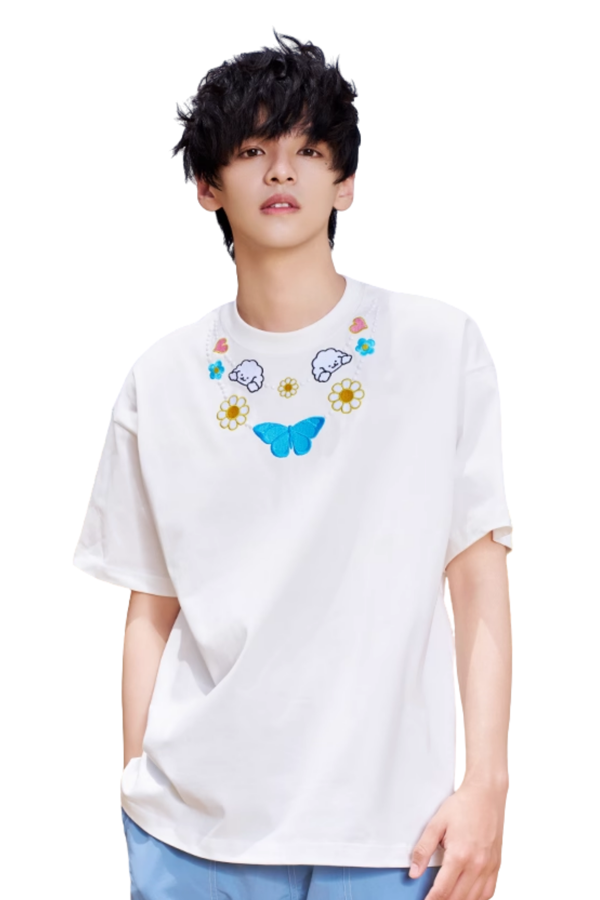 AFGK x Tombania Butterfly Pearl Necklace