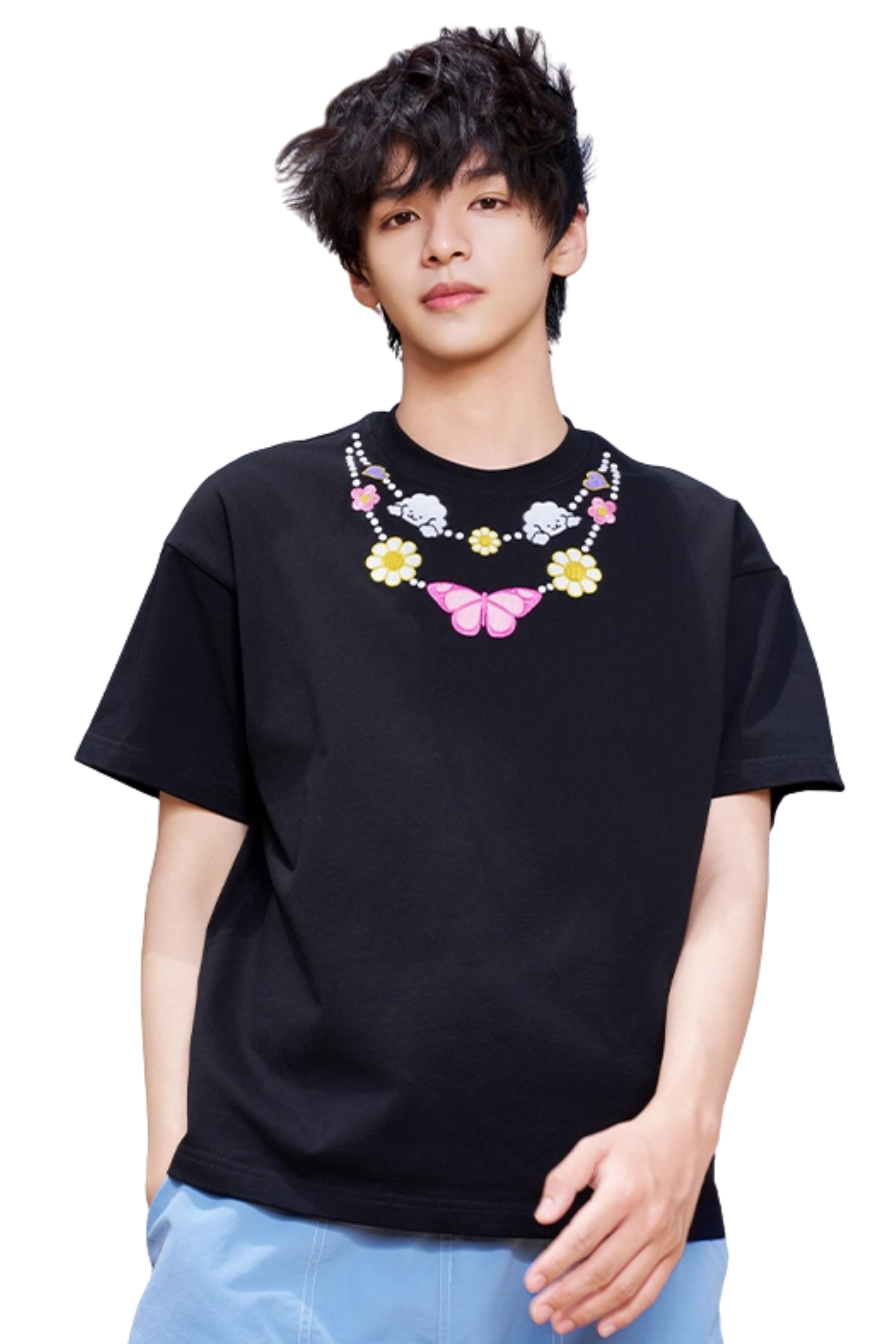 AFGK x Tombania Butterfly Pearl Necklace