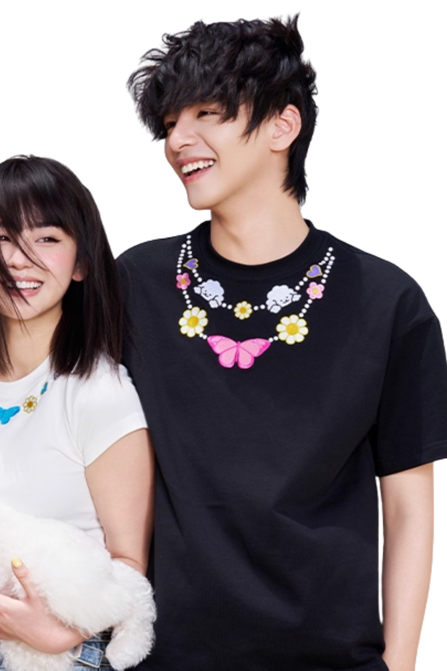 AFGK x Tombania Butterfly Pearl Necklace