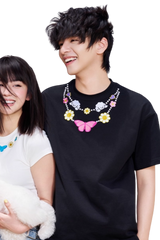 AFGK x Tombania Butterfly Pearl Necklace