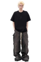 AFGK Letter A Embroidery Breathable Tee