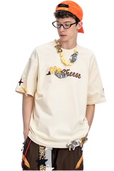 BJHG x Tom & Jerry Love Cheese Sticker Tee