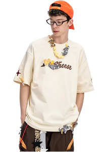 BJHG x Tom & Jerry Love Cheese Sticker Tee