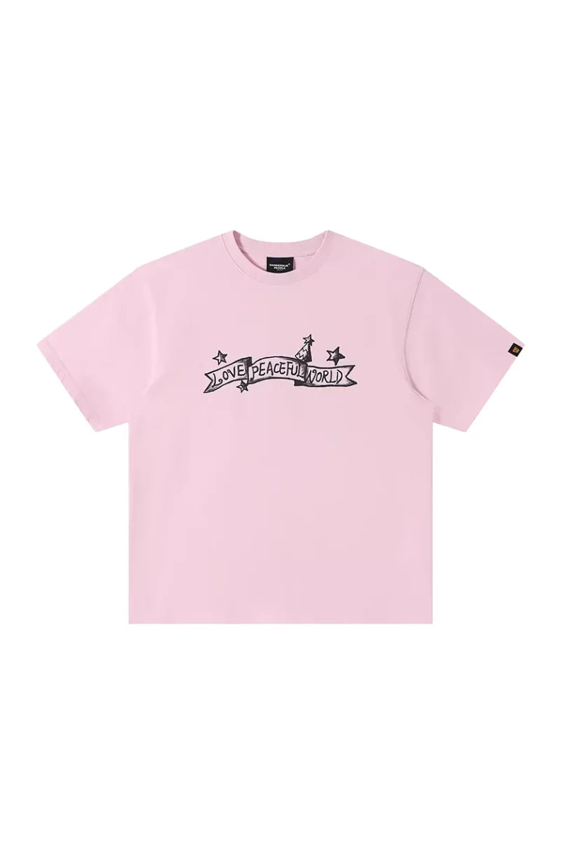 Dangerous People Love Peace Tee