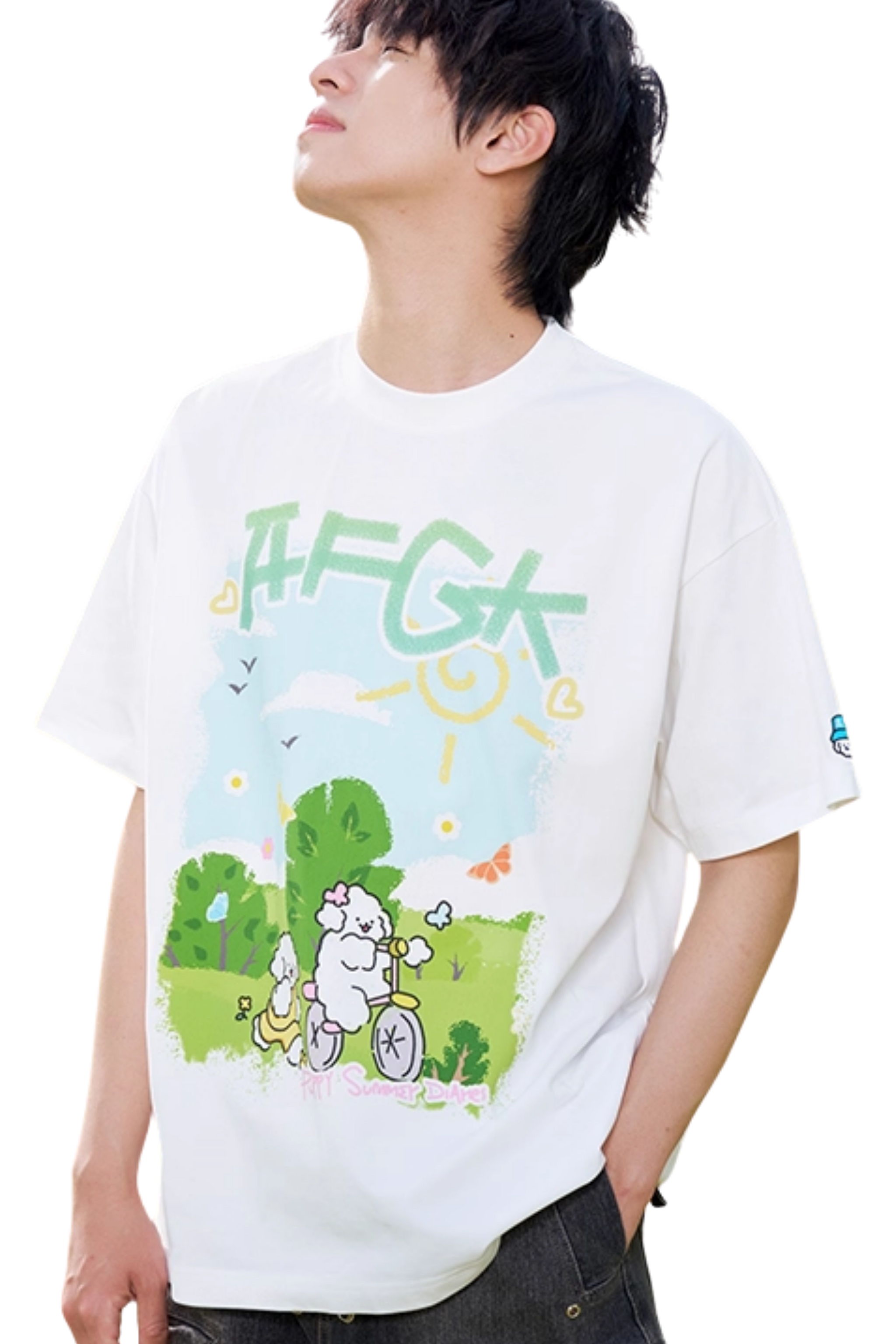 AFGK x Tombania Puppy Summer Diary Tee