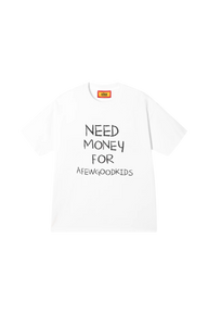 AFGK Need Money Handwritten Font Tee