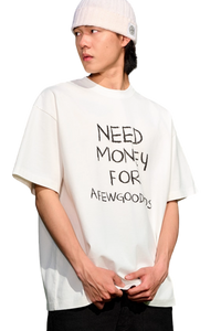 AFGK Need Money Handwritten Font Tee