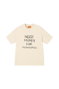 AFGK Need Money Handwritten Font Tee